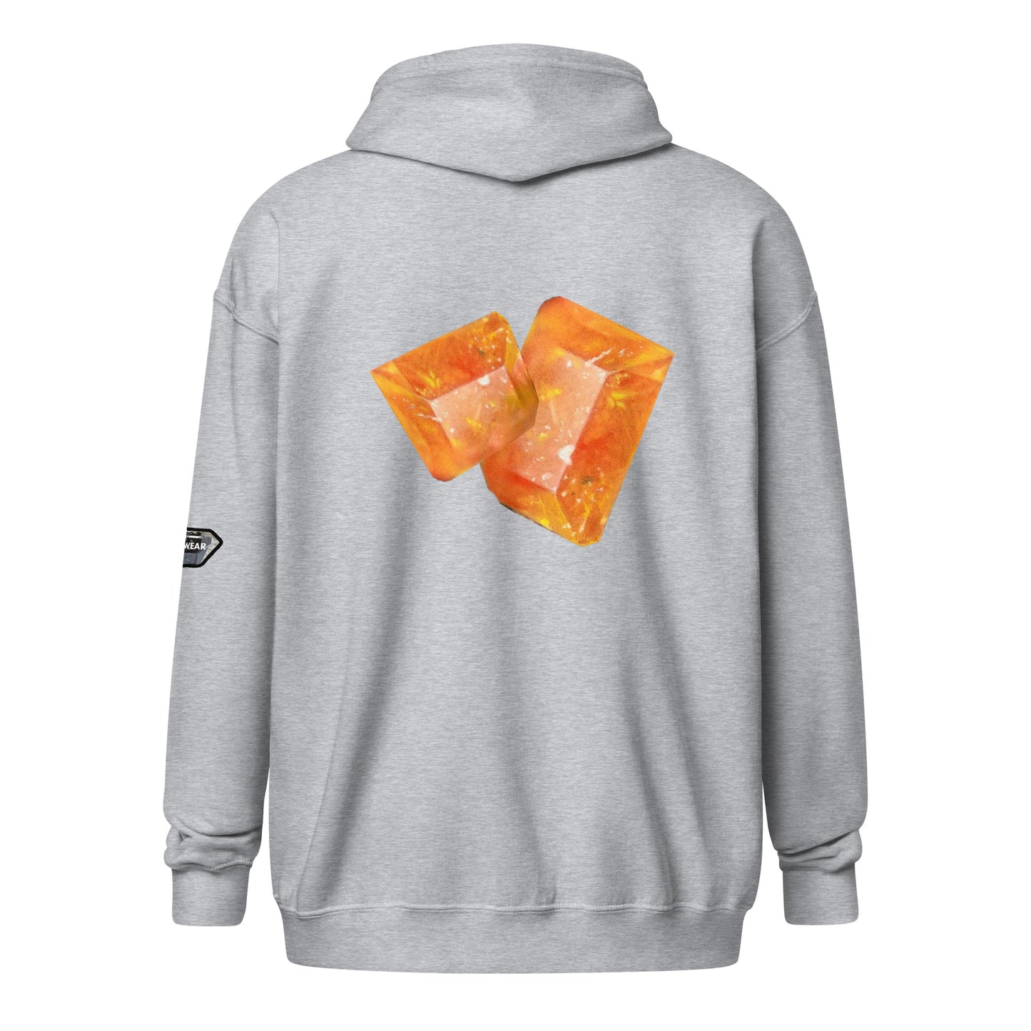 Wulfenite Blades Drawing - Unisex heavy blend zip hoodie