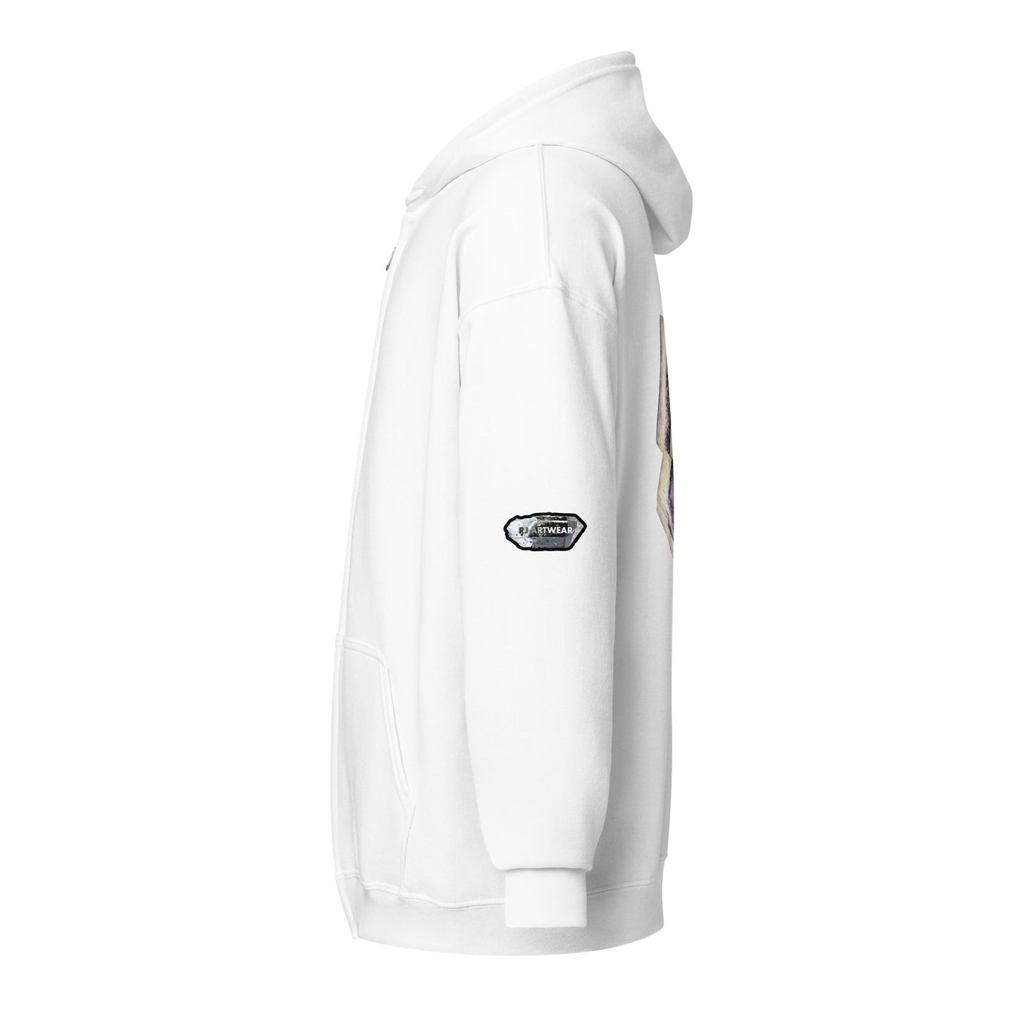 Auglaize Ohio Fluorite Watercolor - Unisex heavy blend zip hoodie