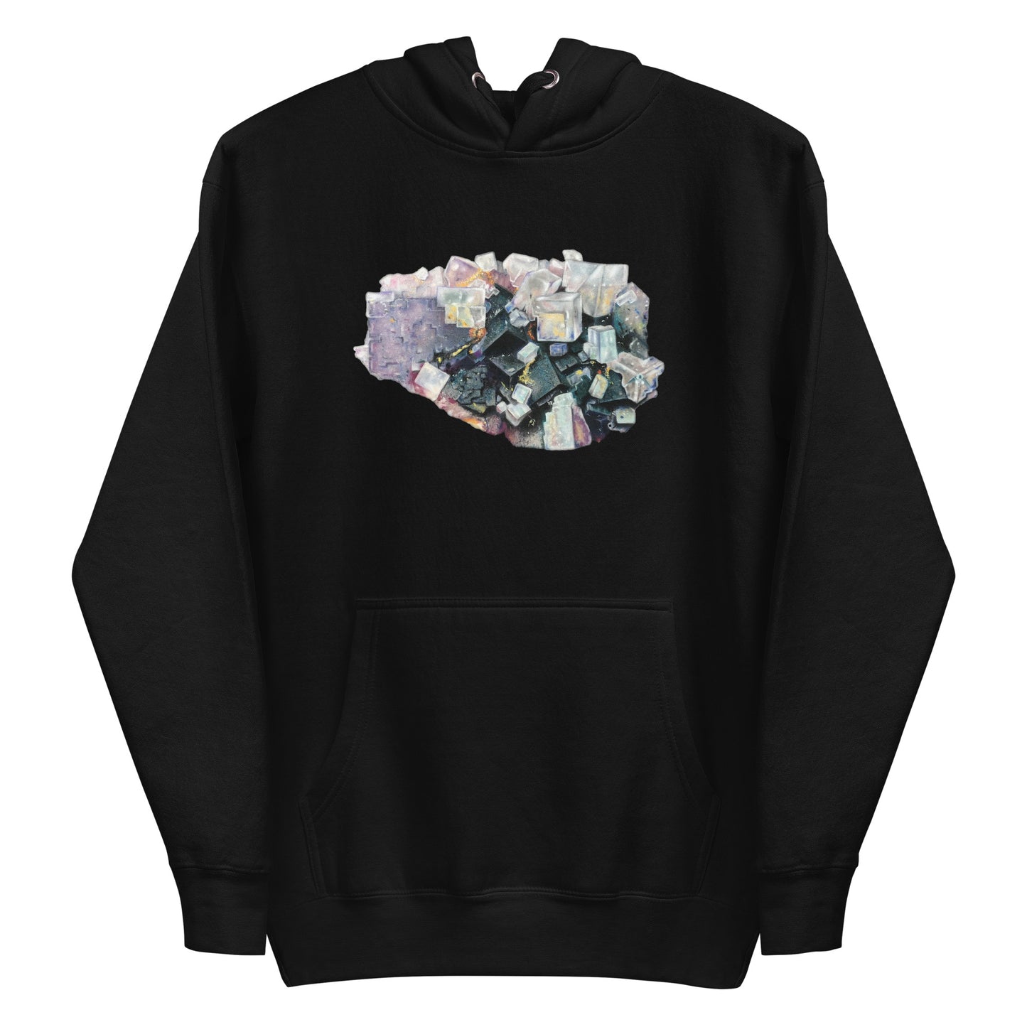 Illinois Fluorite Cluster - Unisex Hoodie