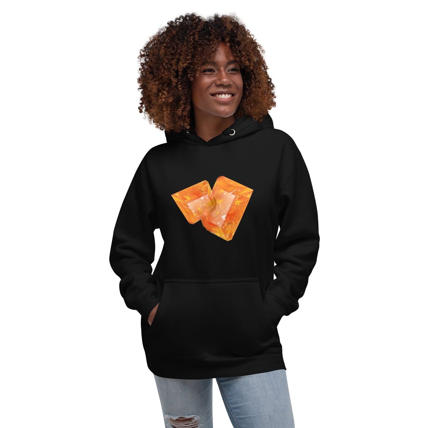 Wulfenite Blades Drawing - Unisex Hoodie