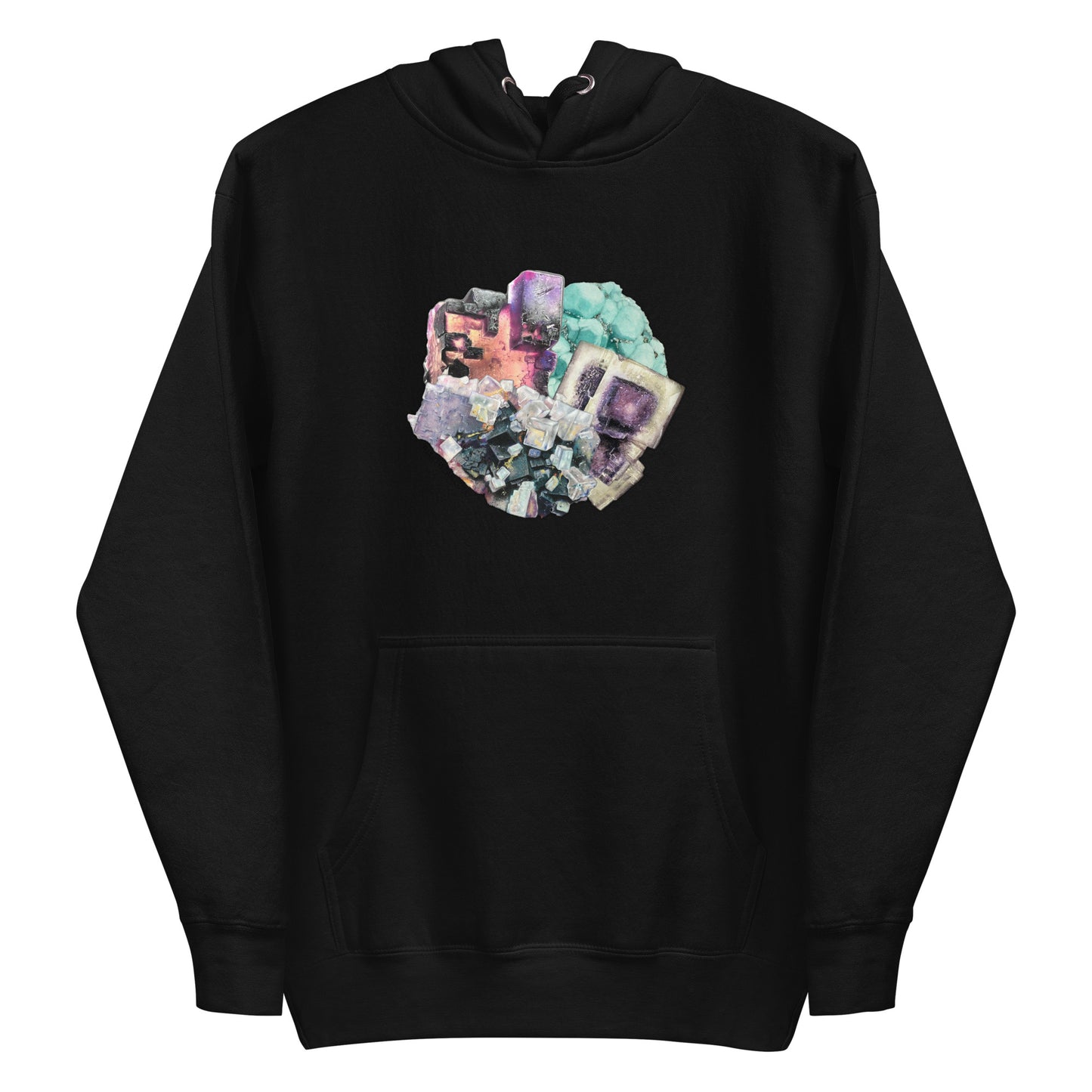 Fluorite Collage - Unisex Hoodie