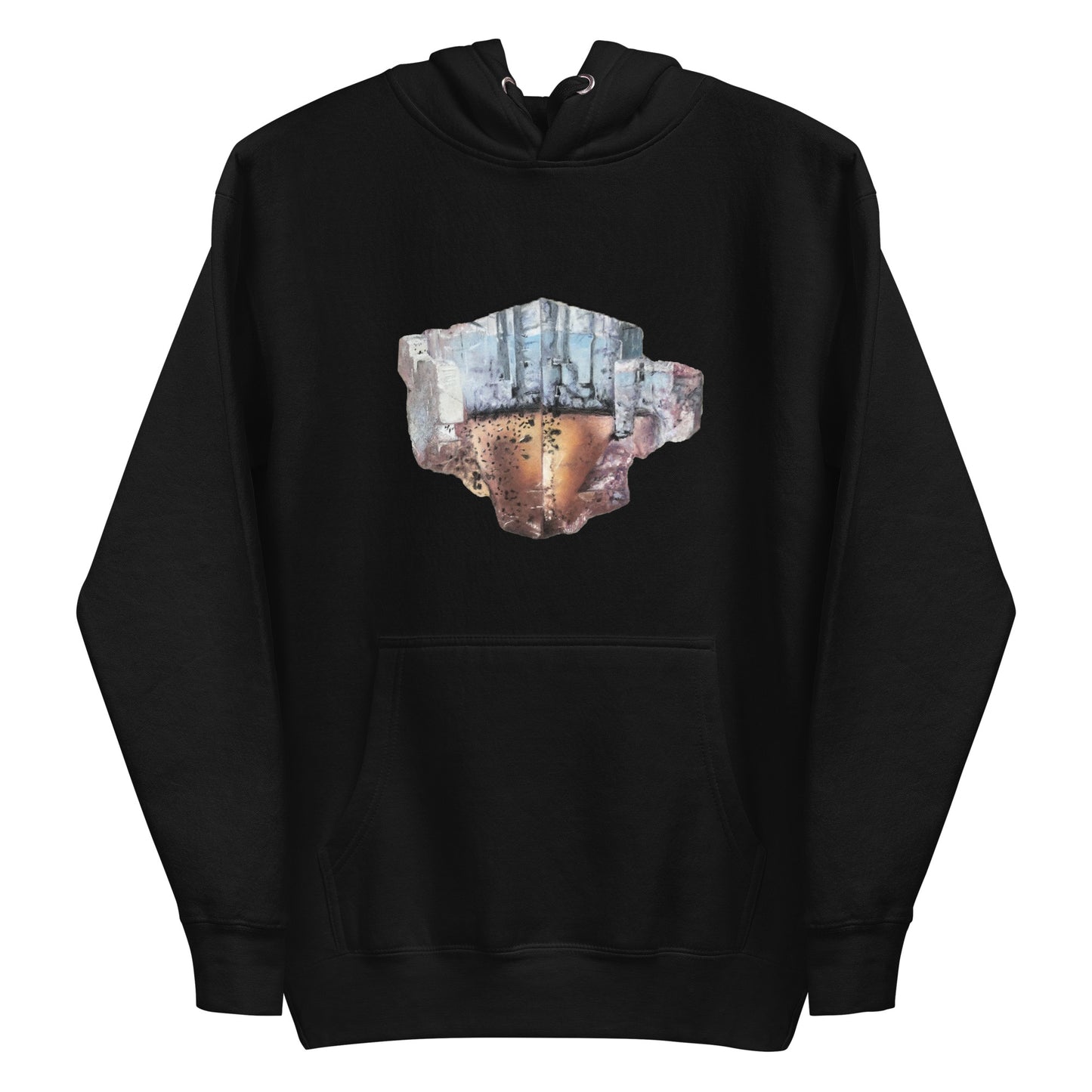 Minerva No.1 Fluorite Drawing - Unisex Hoodie