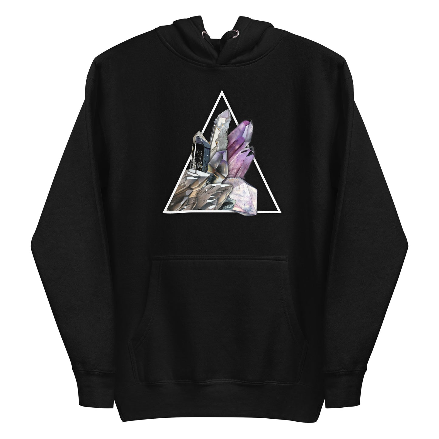 Quartz Collage Triangle - Unisex Hoodie