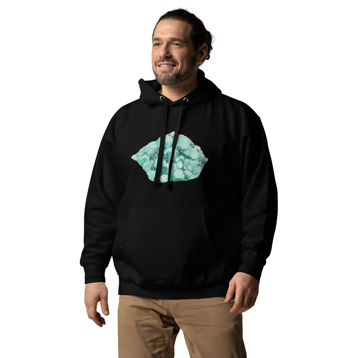 Deer Trail Fluorite Watercolor - Unisex Hoodie