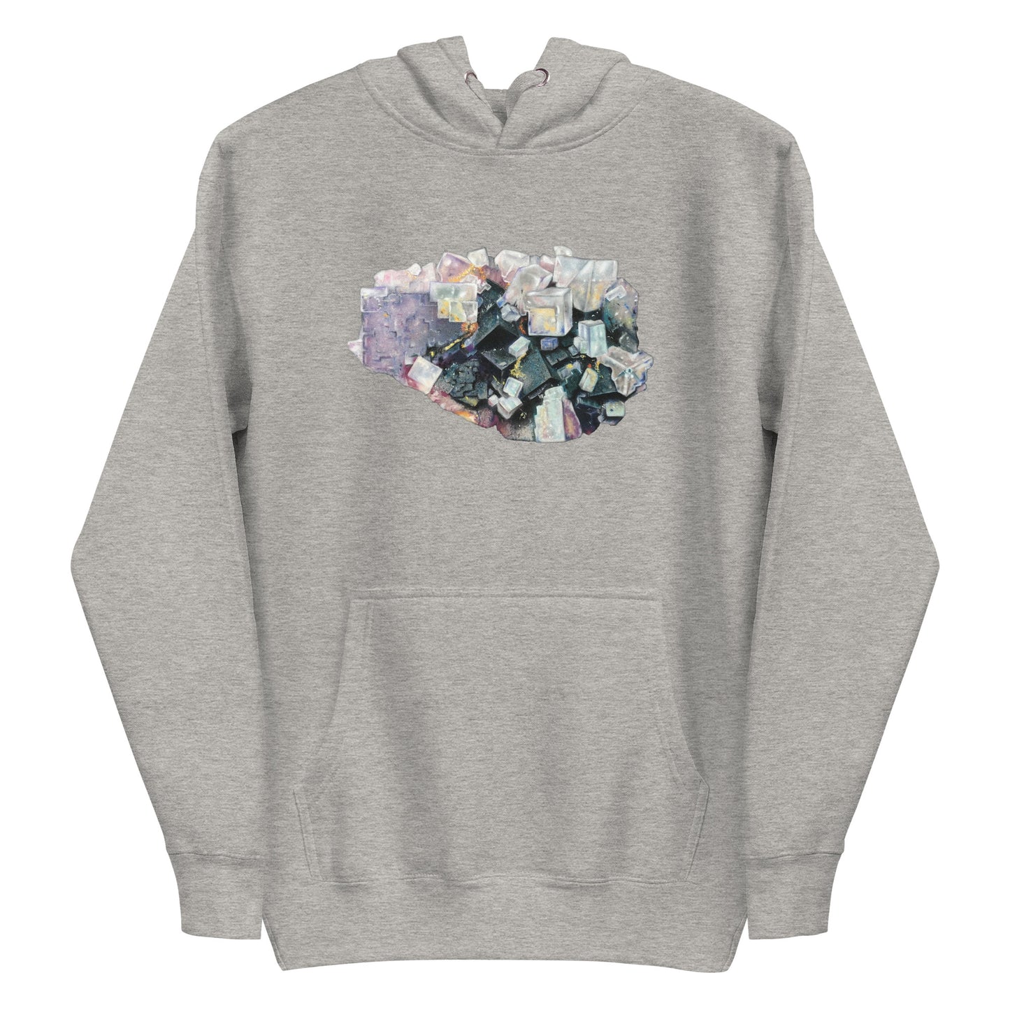 Illinois Fluorite Cluster - Unisex Hoodie