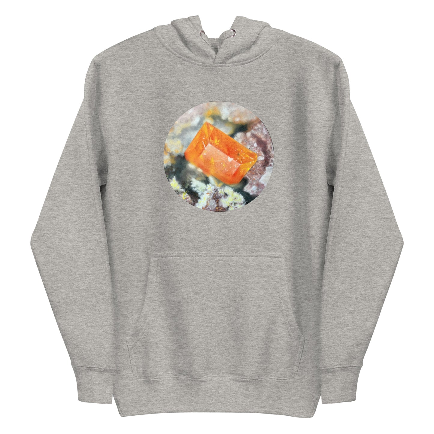 Glove Mine Wulfenite Micro Drawing - Unisex Hoodie