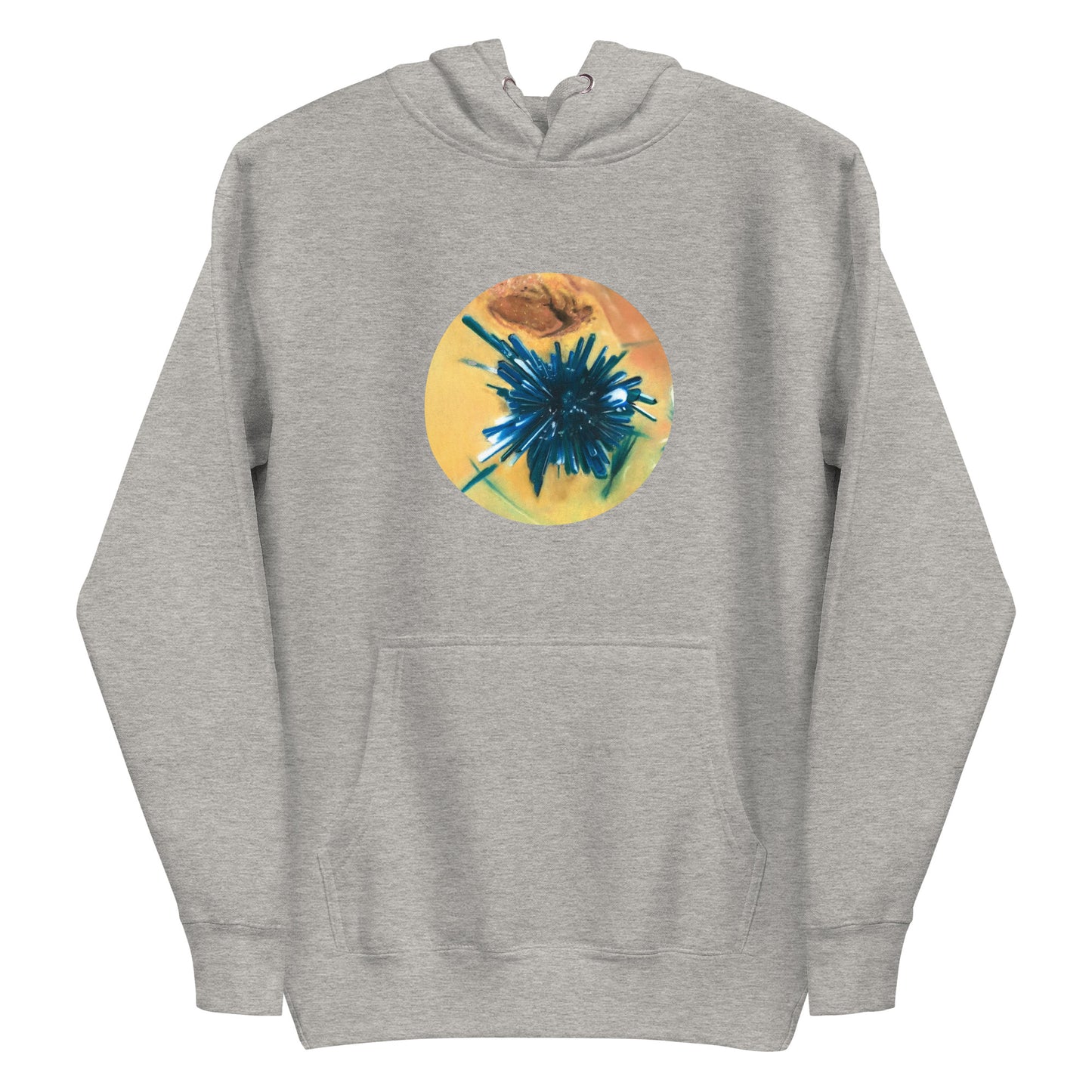 Chrysocolla Pastel Drawing - Unisex Hoodie