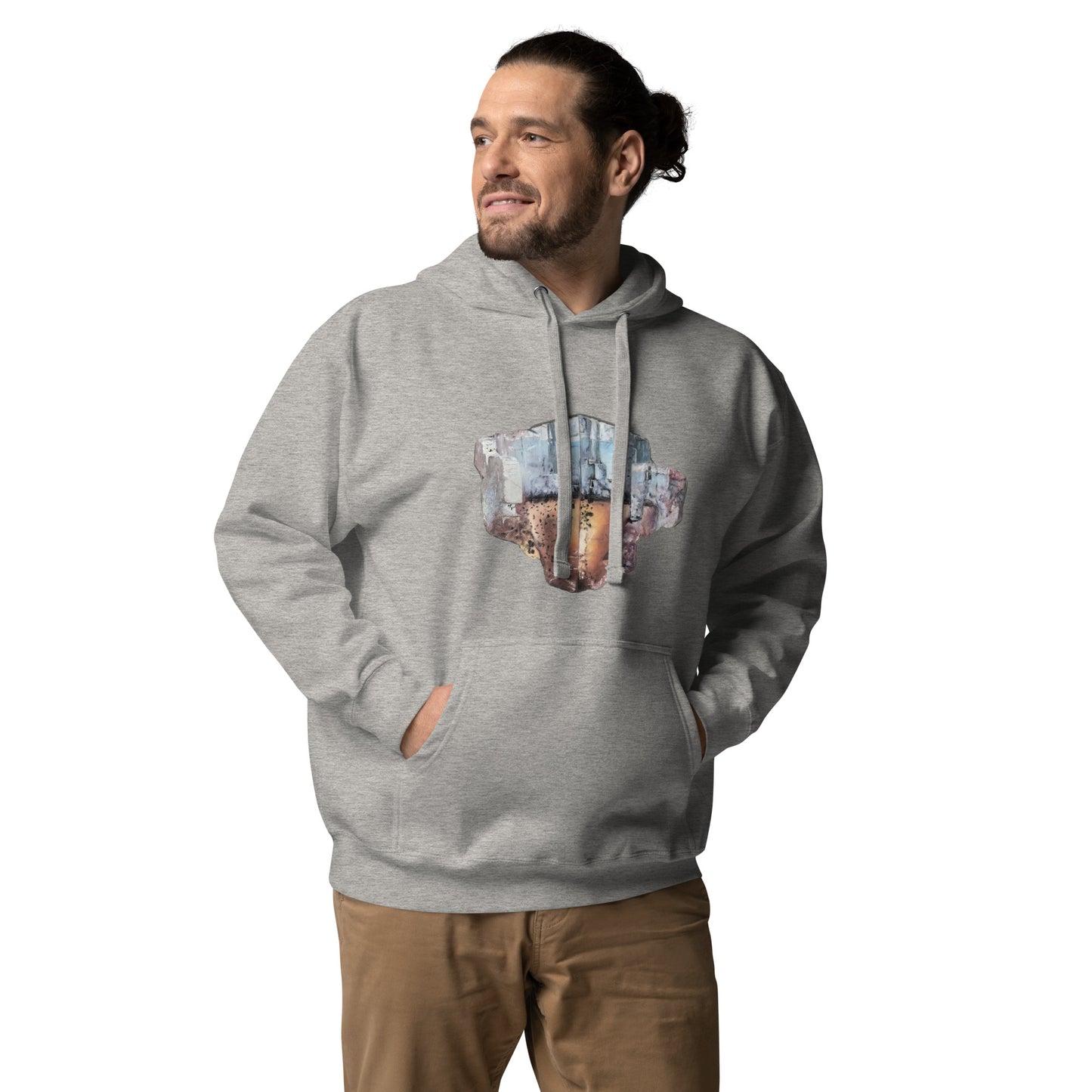 Minerva No.1 Fluorite Drawing - Unisex Hoodie
