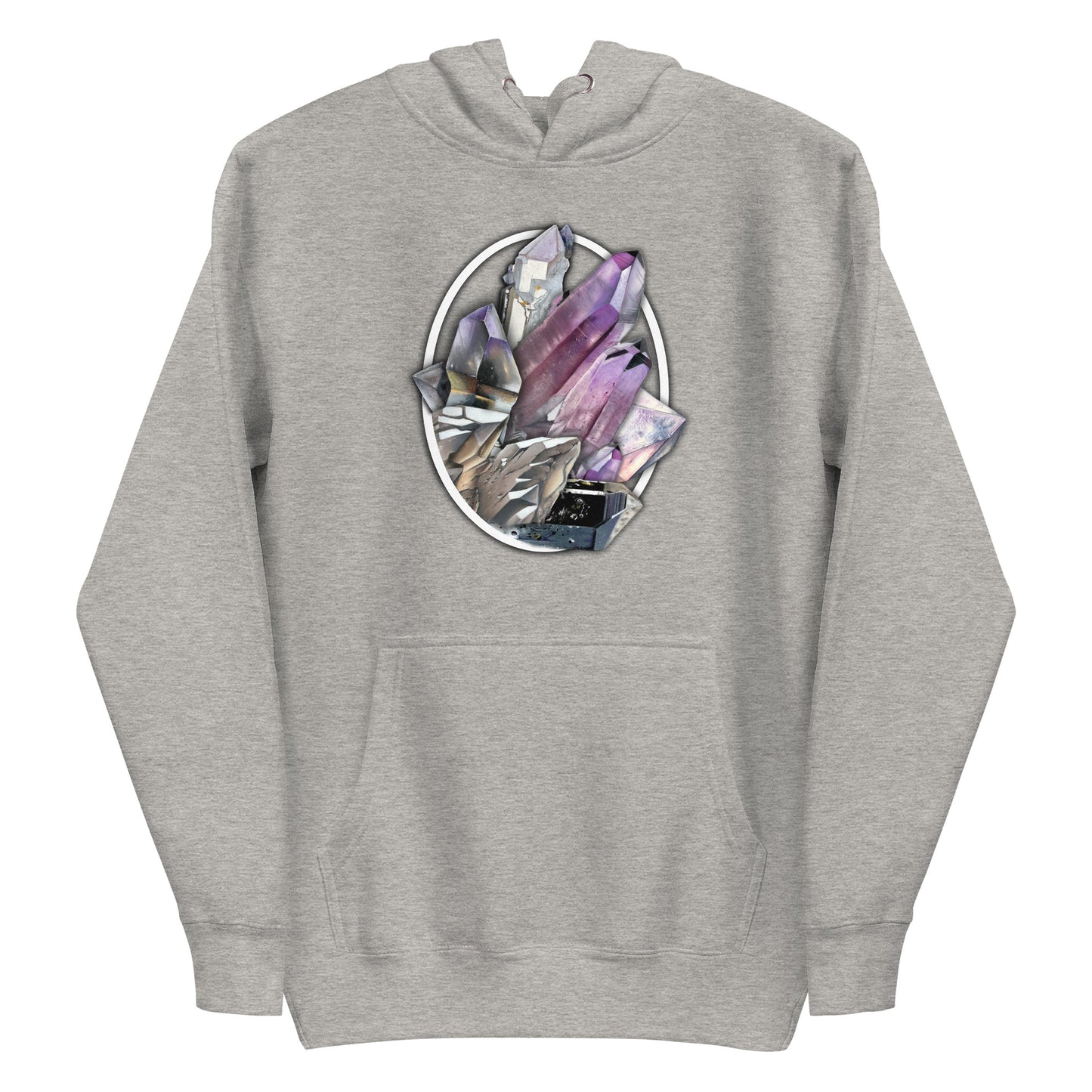 Quartz Collage Oval - Unisex Hoodie