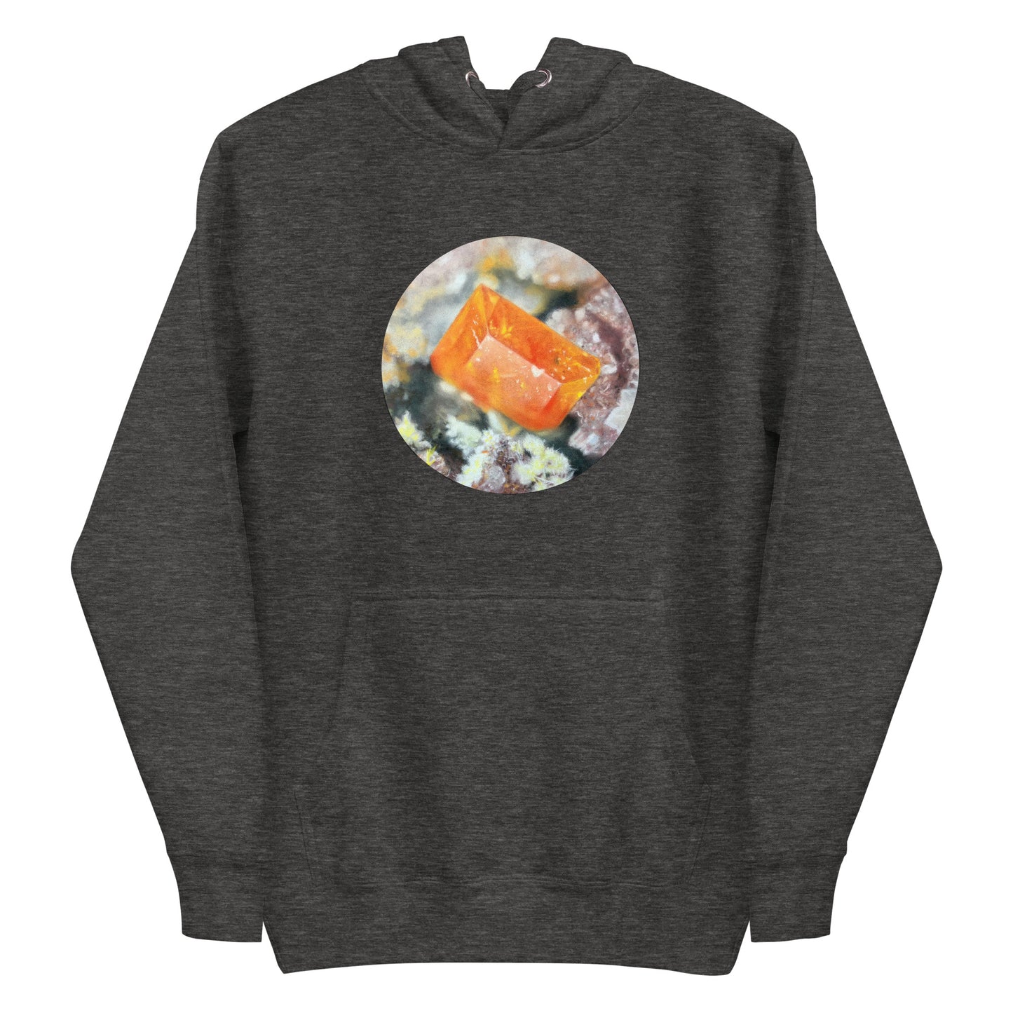Glove Mine Wulfenite Micro Drawing - Unisex Hoodie