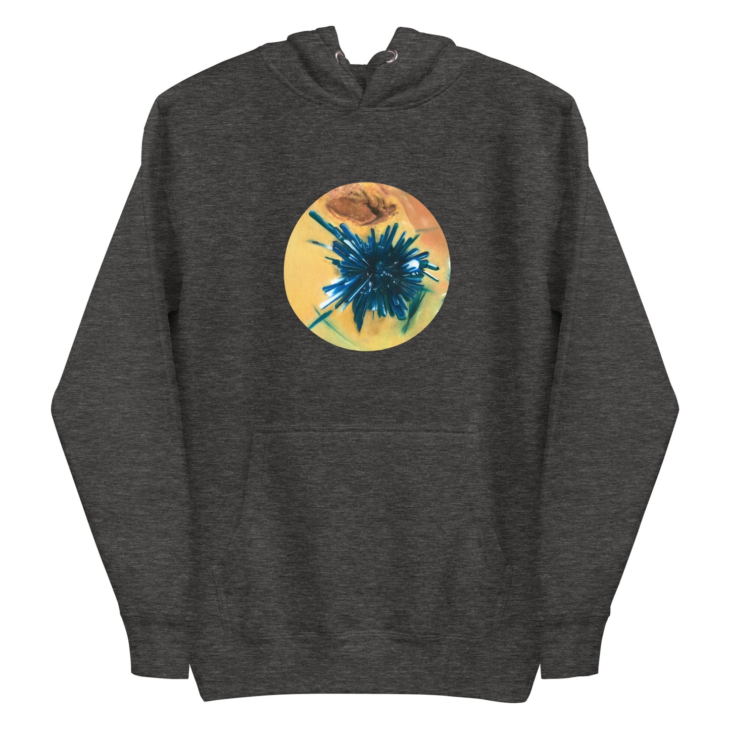 Chrysocolla Pastel Drawing - Unisex Hoodie