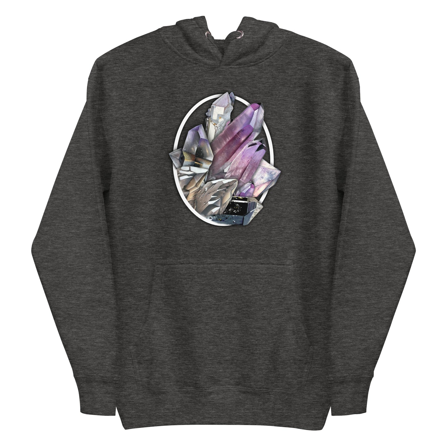 Quartz Collage Oval - Unisex Hoodie
