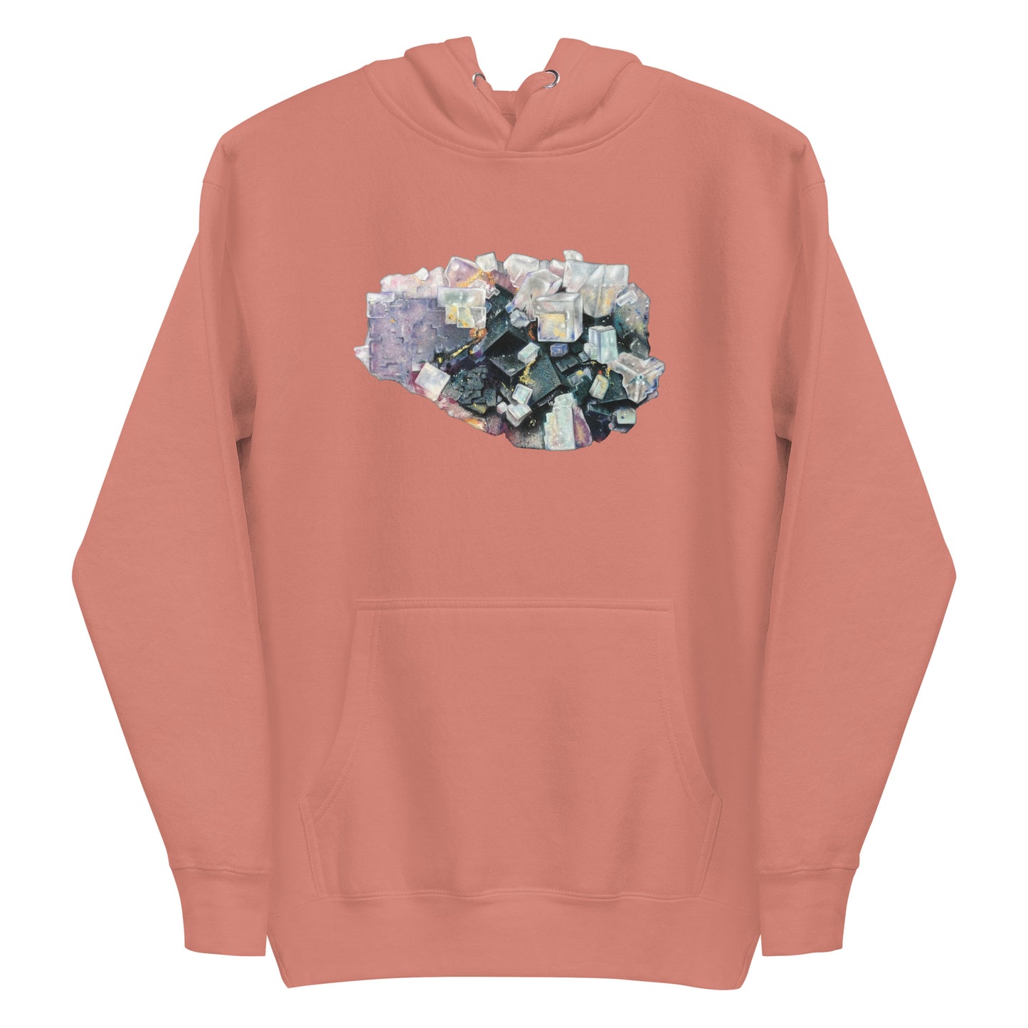 Illinois Fluorite Cluster - Unisex Hoodie