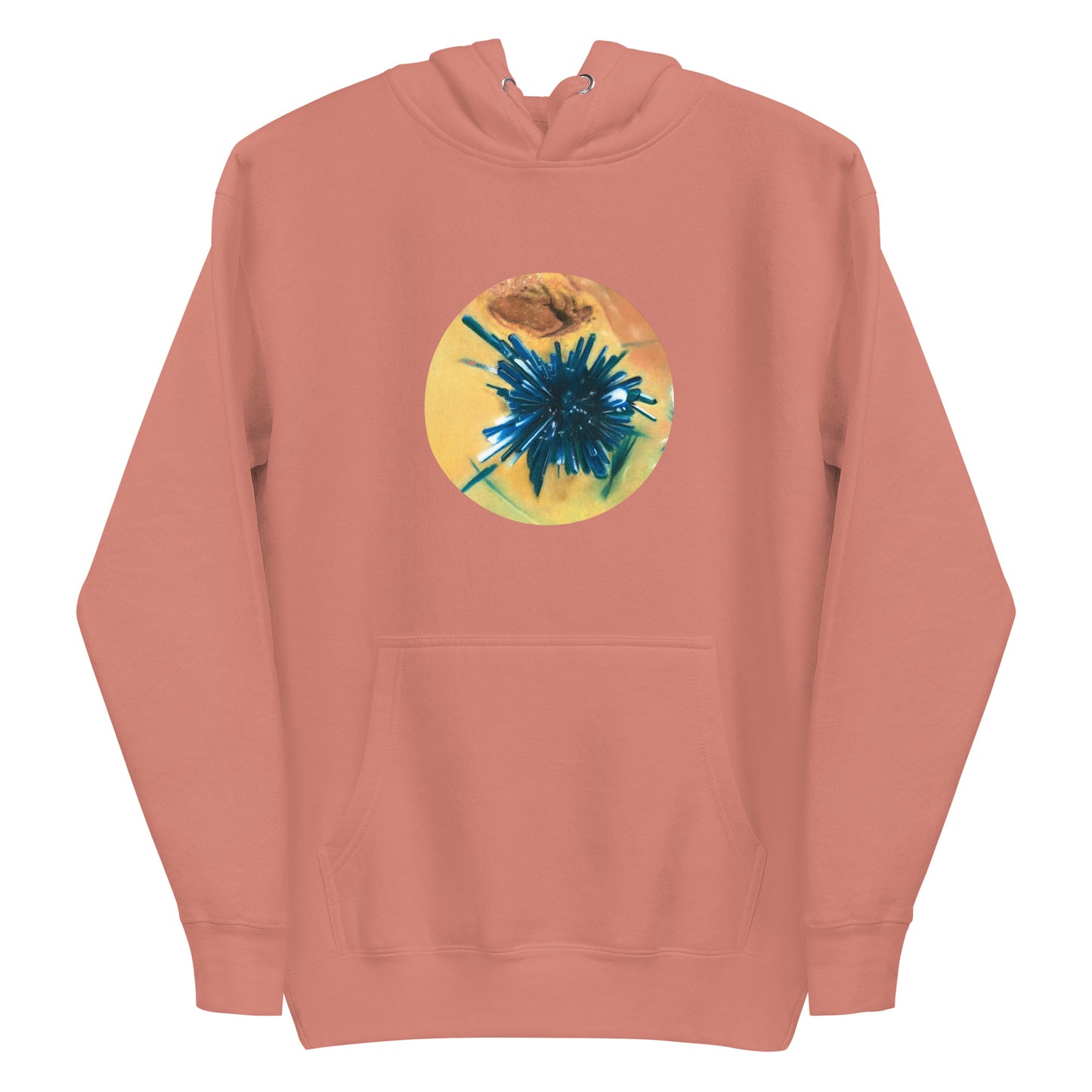 Chrysocolla Pastel Drawing - Unisex Hoodie