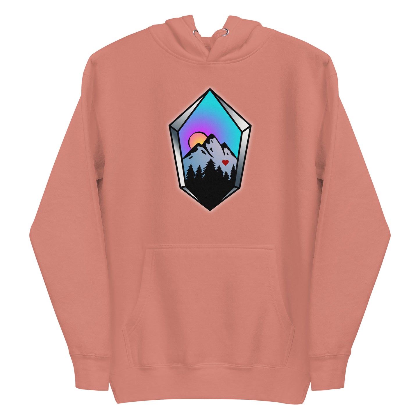 Crystal Mountain Unisex Hoodie