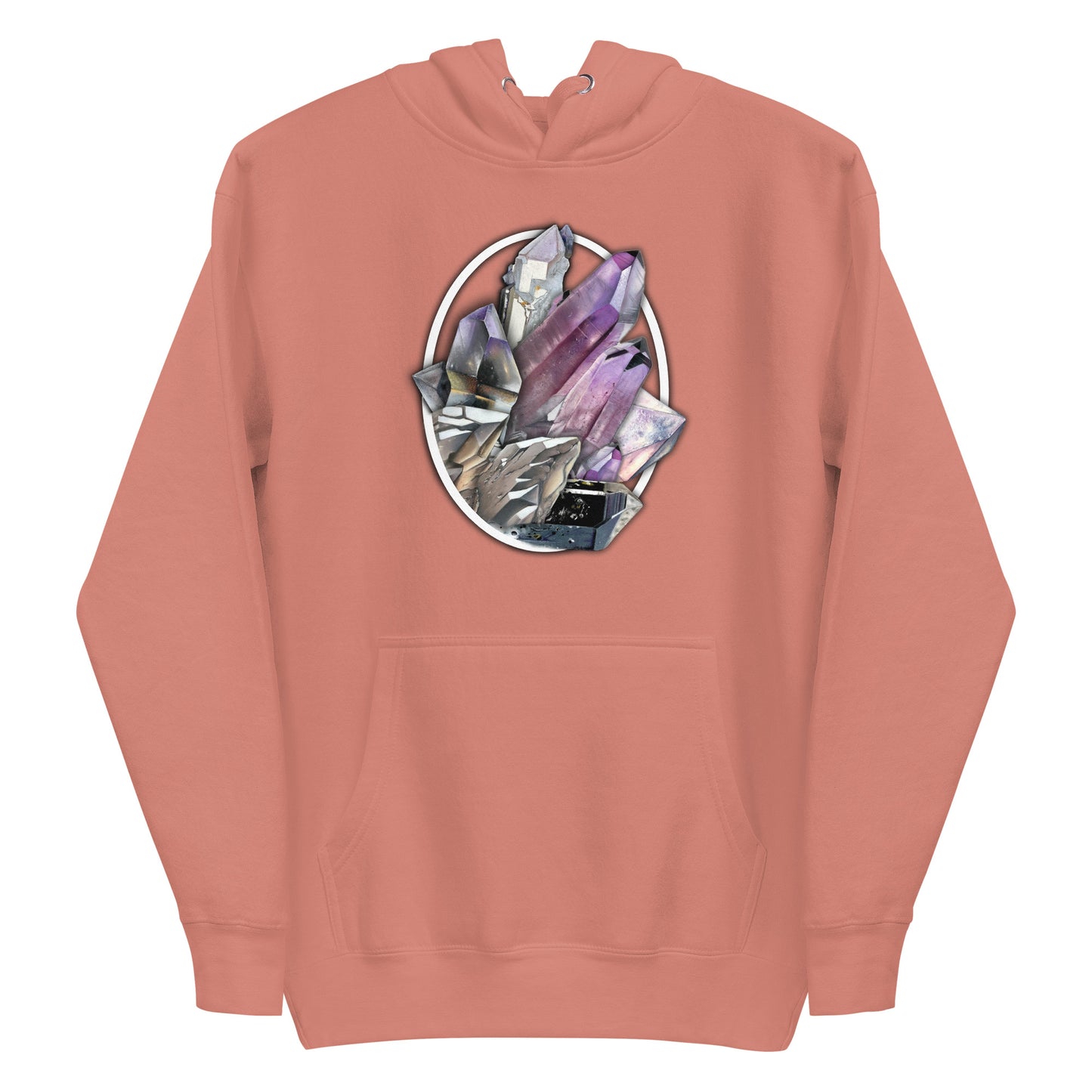 Quartz Collage Oval - Unisex Hoodie