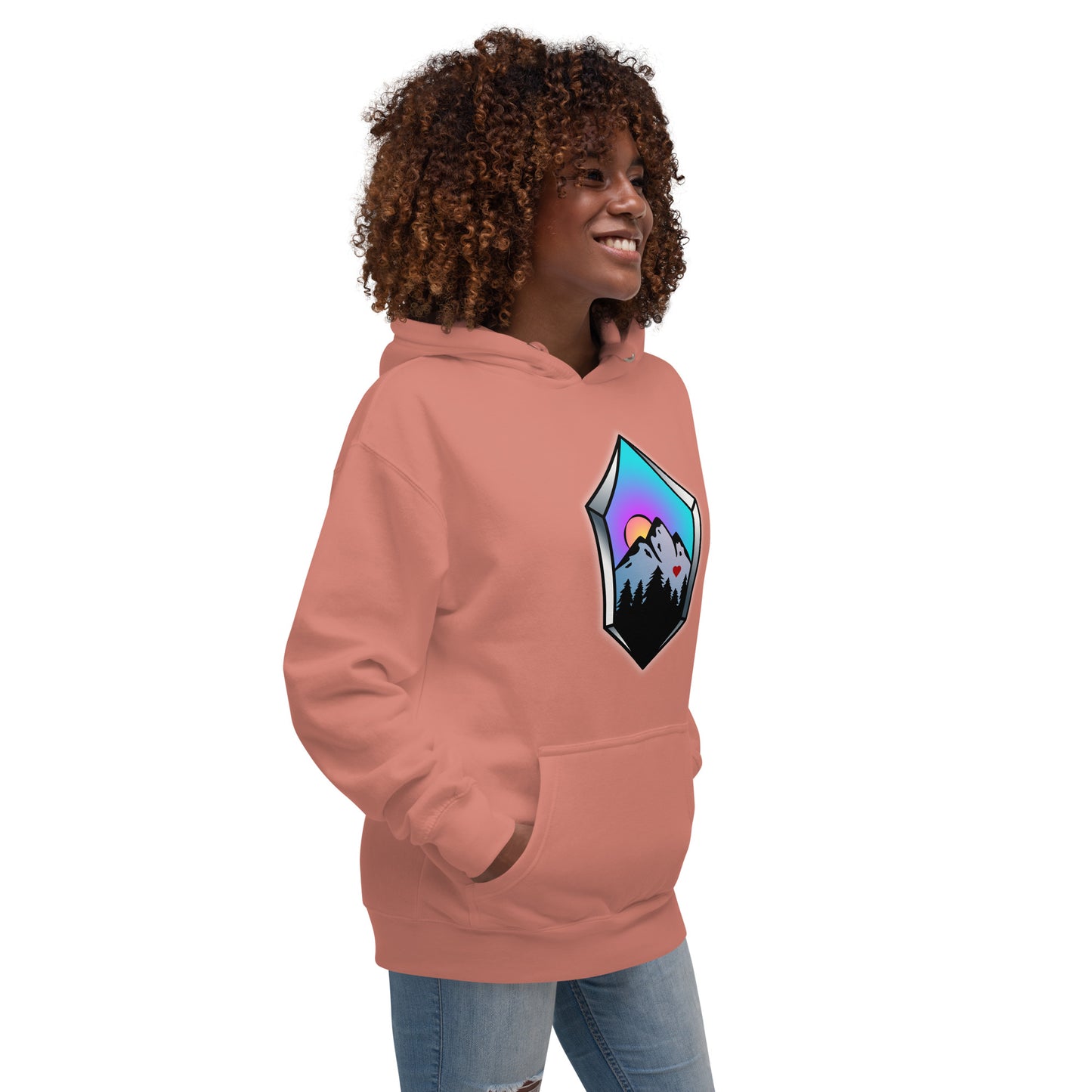 Crystal Mountain Unisex Hoodie