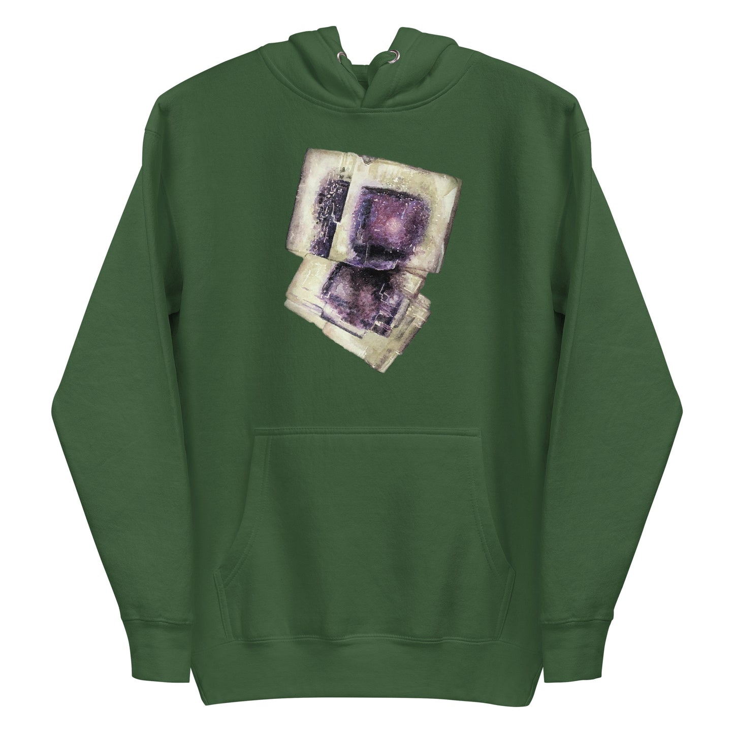 Auglaize Fluorite Watercolor - Unisex Hoodie