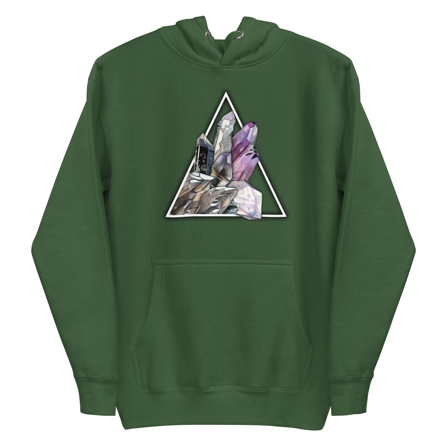 Quartz Collage Triangle - Unisex Hoodie
