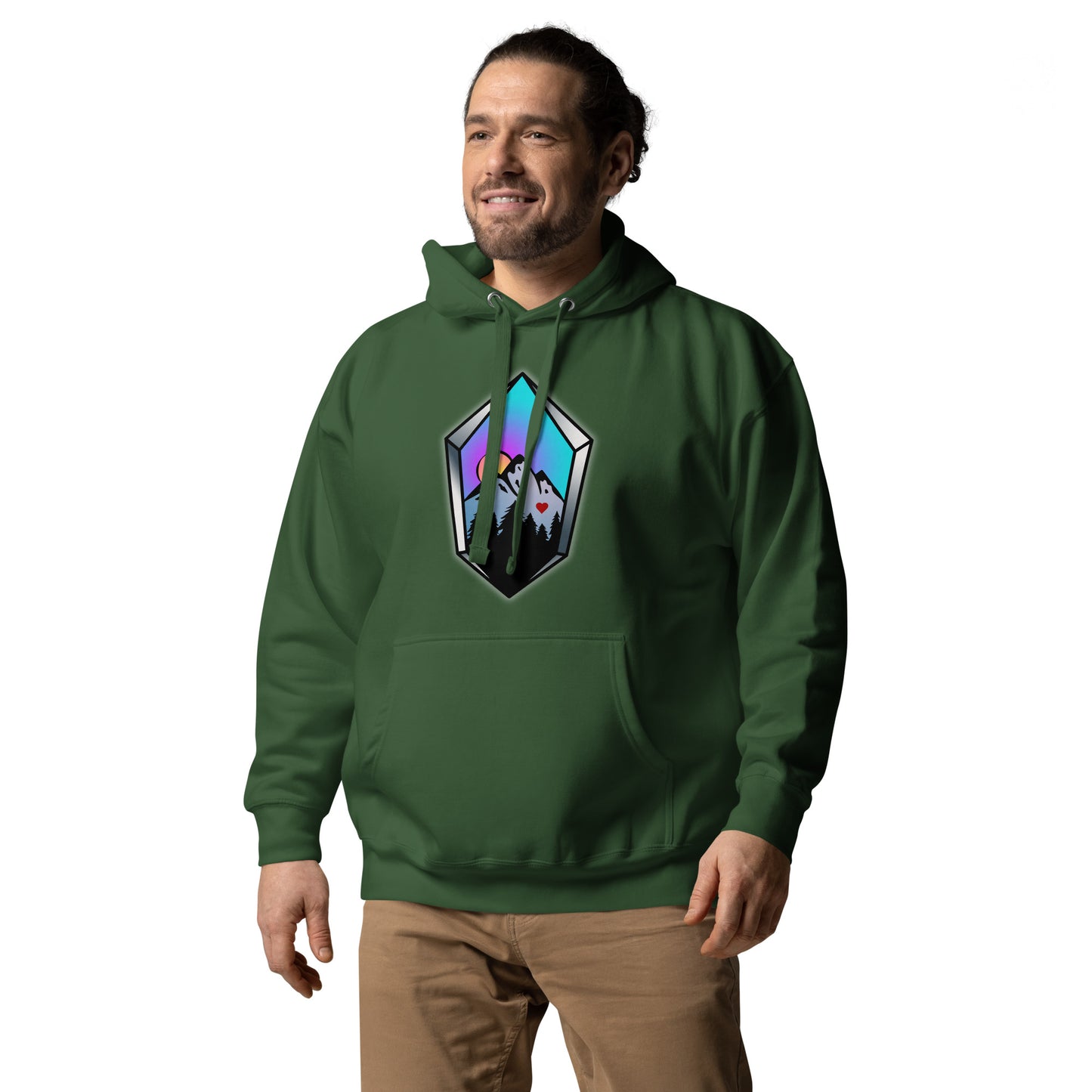 Crystal Mountain Unisex Hoodie