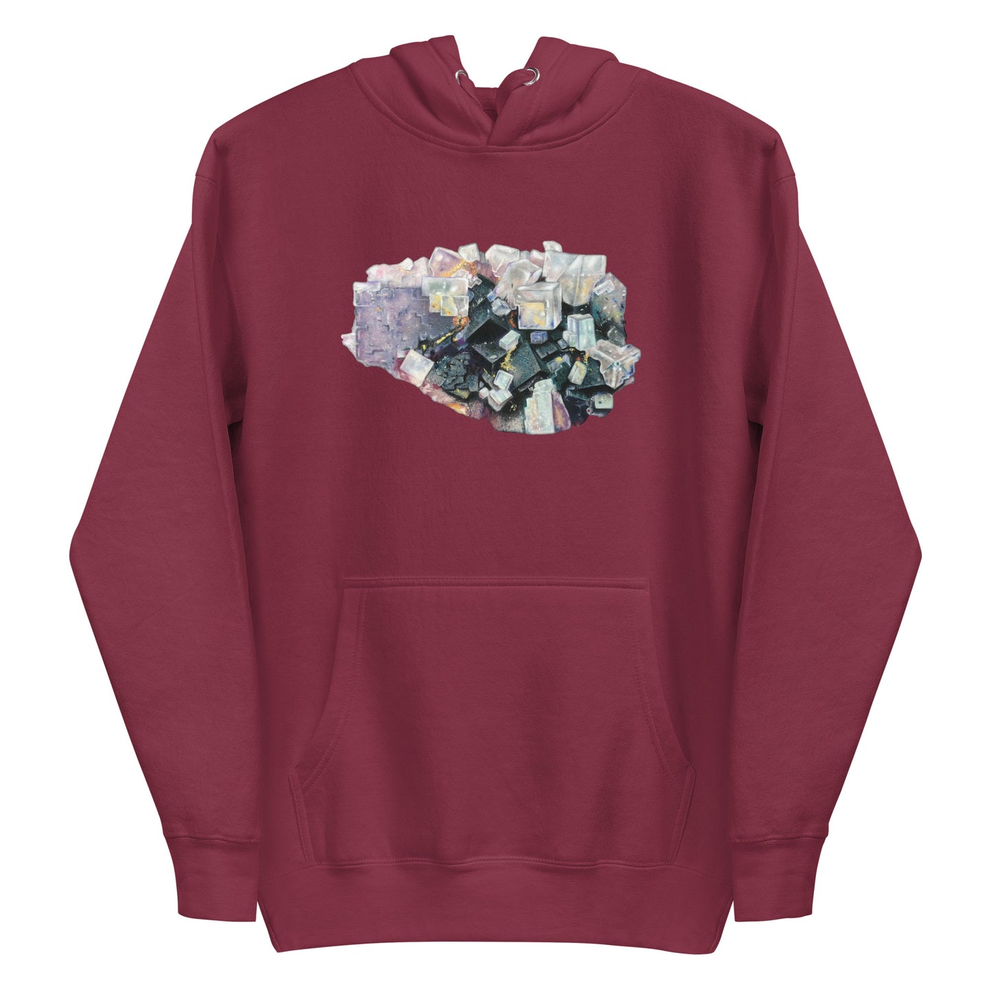Illinois Fluorite Cluster - Unisex Hoodie