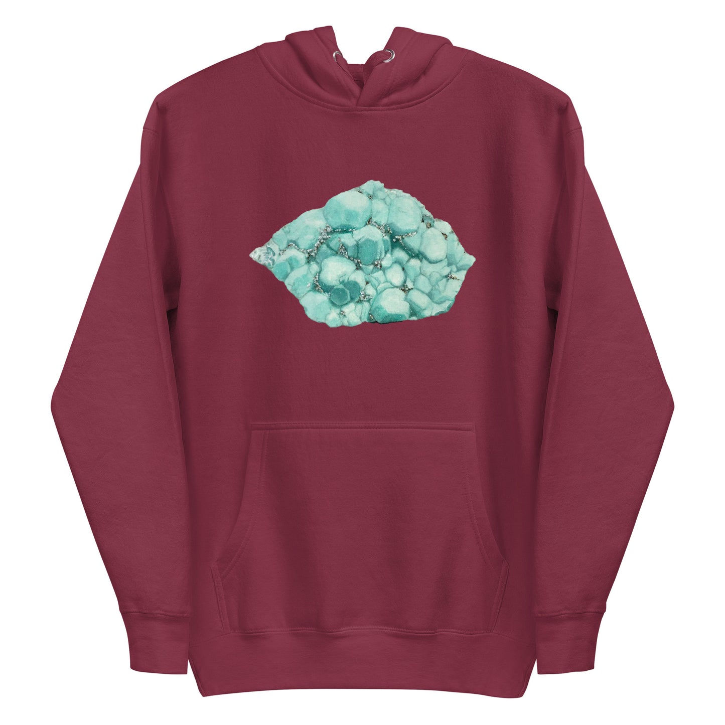 Deer Trail Fluorite Watercolor - Unisex Hoodie
