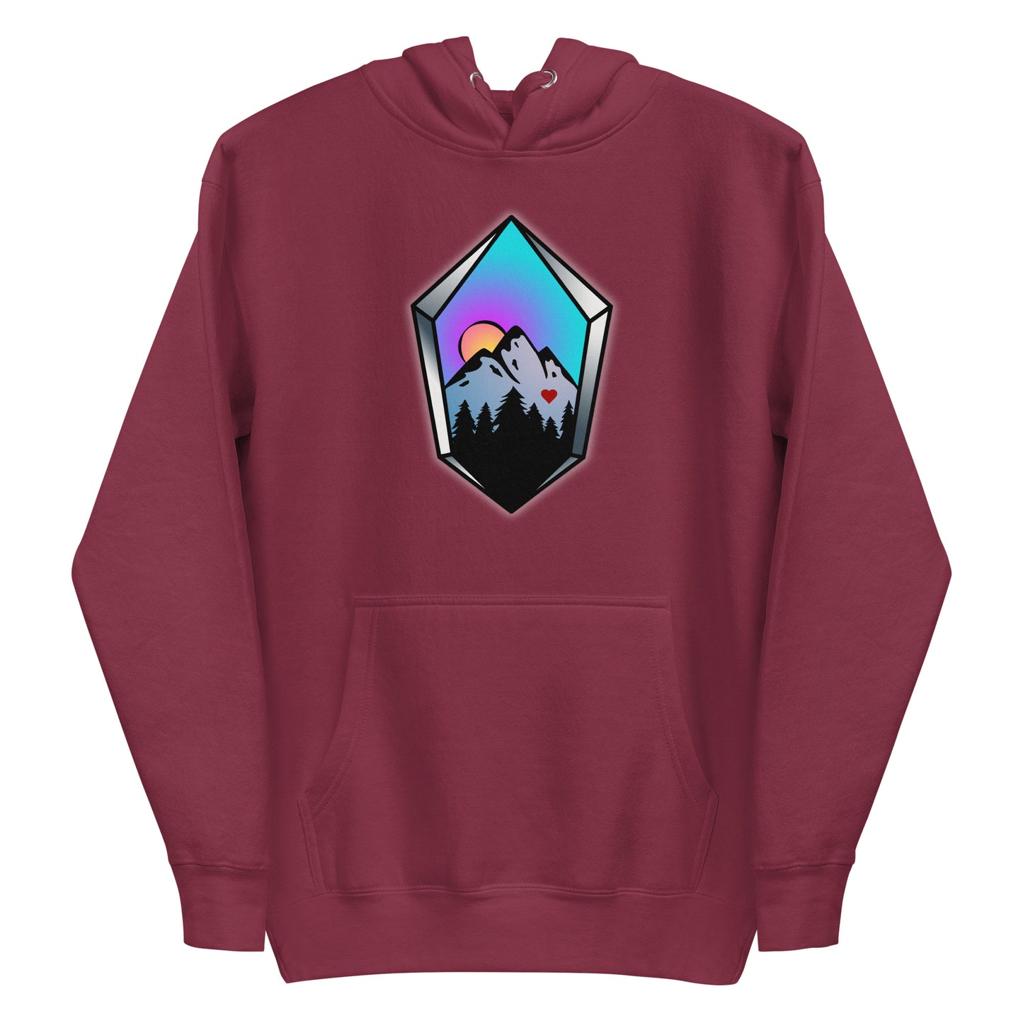 Crystal Mountain Unisex Hoodie