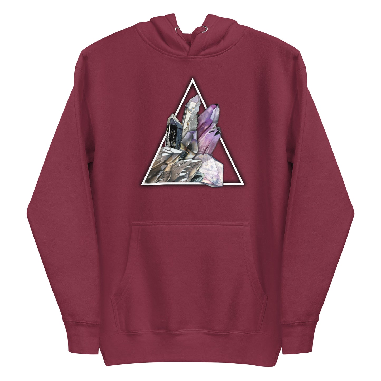 Quartz Collage Triangle - Unisex Hoodie