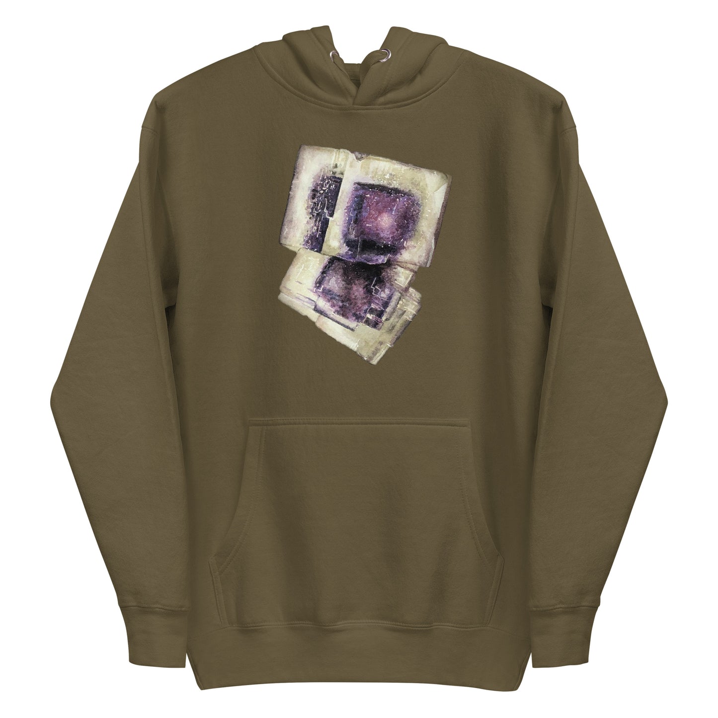 Auglaize Fluorite Watercolor - Unisex Hoodie