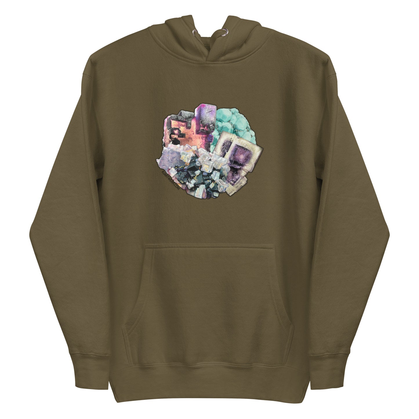 Fluorite Collage - Unisex Hoodie