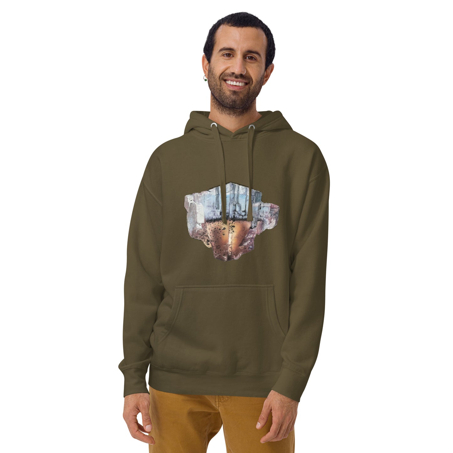 Minerva No.1 Fluorite Drawing - Unisex Hoodie
