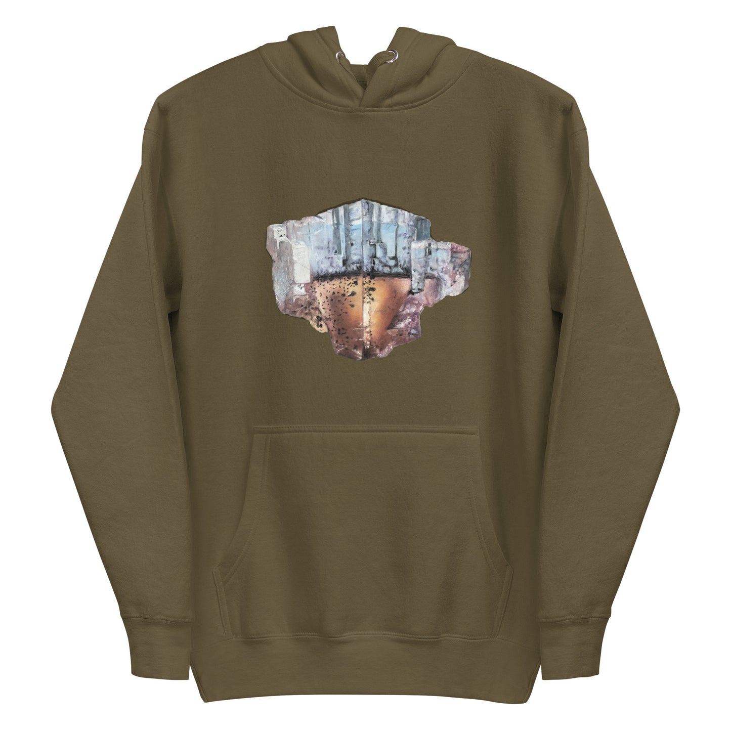 Minerva No.1 Fluorite Drawing - Unisex Hoodie