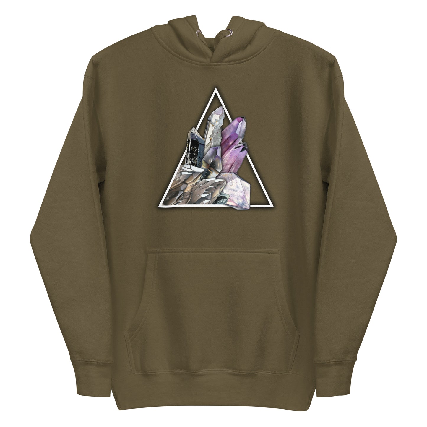 Quartz Collage Triangle - Unisex Hoodie