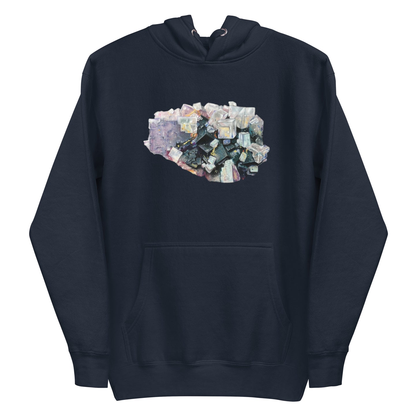 Illinois Fluorite Cluster - Unisex Hoodie