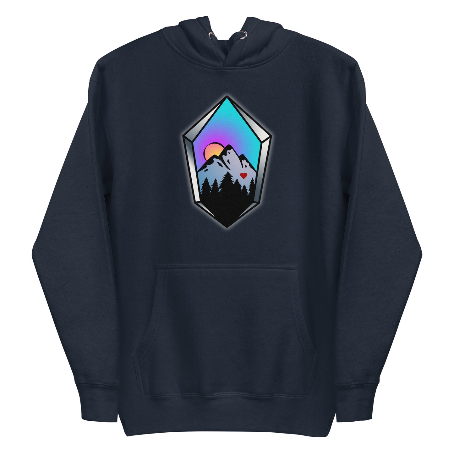 Crystal Mountain Unisex Hoodie
