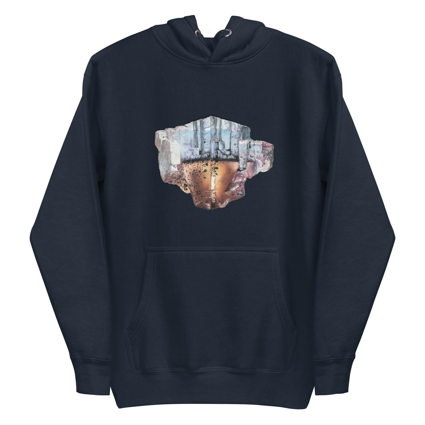 Minerva No.1 Fluorite Drawing - Unisex Hoodie