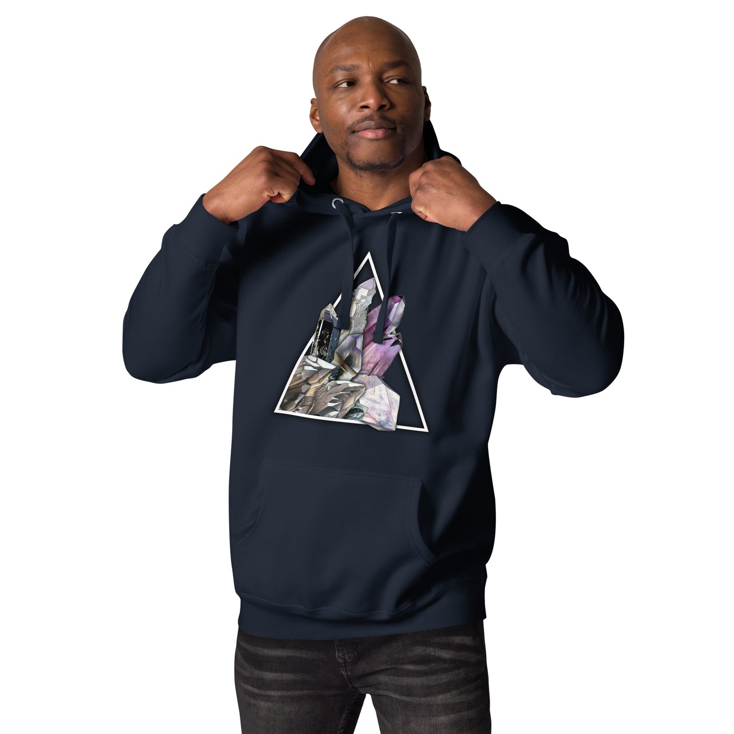 Quartz Collage Triangle - Unisex Hoodie