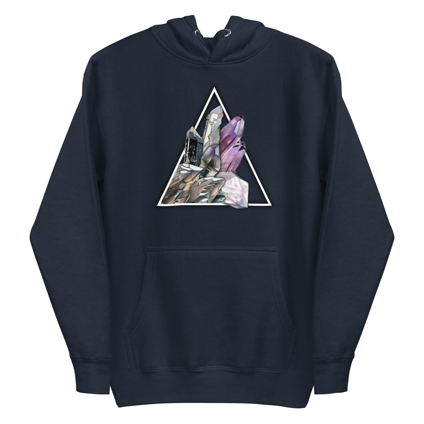 Quartz Collage Triangle - Unisex Hoodie