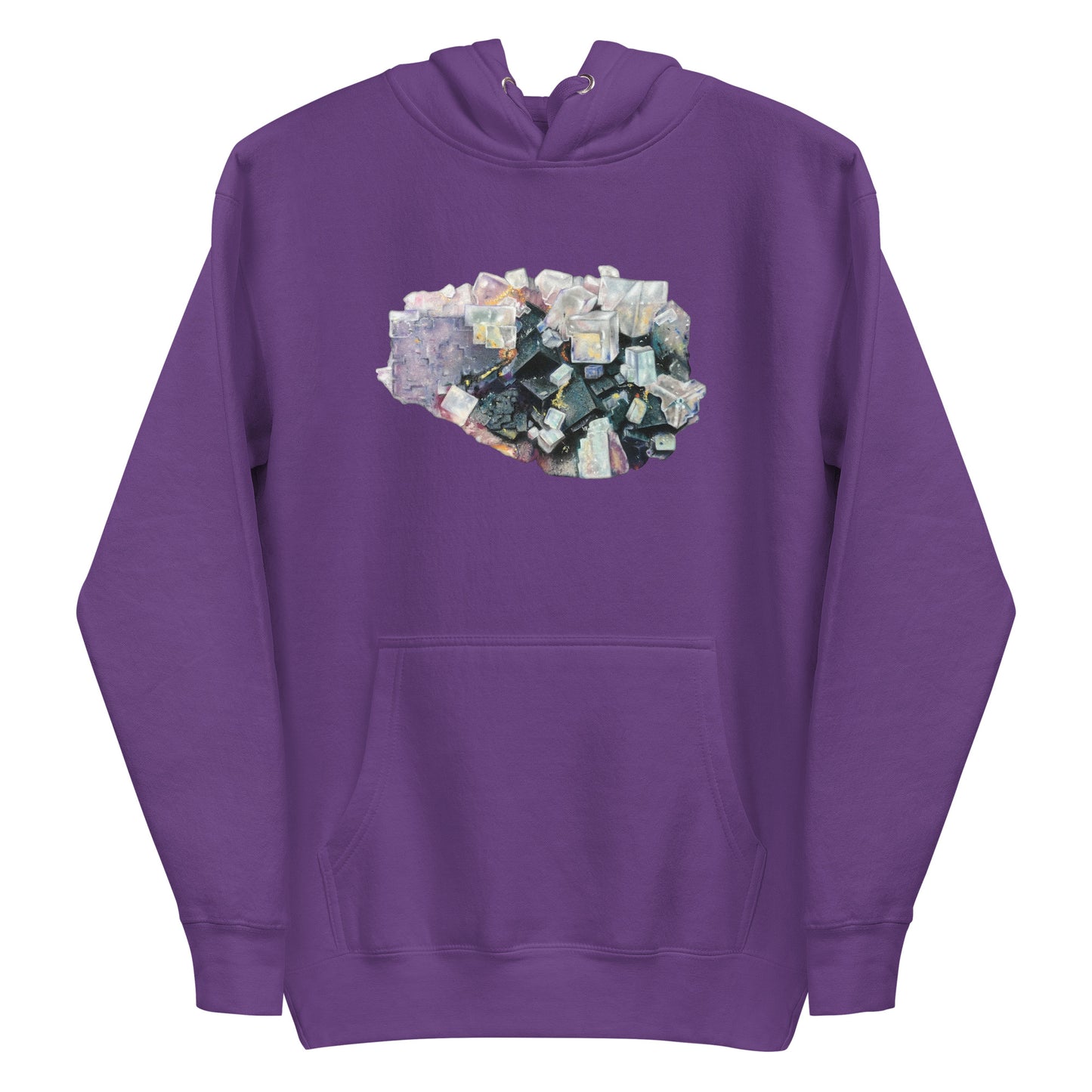 Illinois Fluorite Cluster - Unisex Hoodie