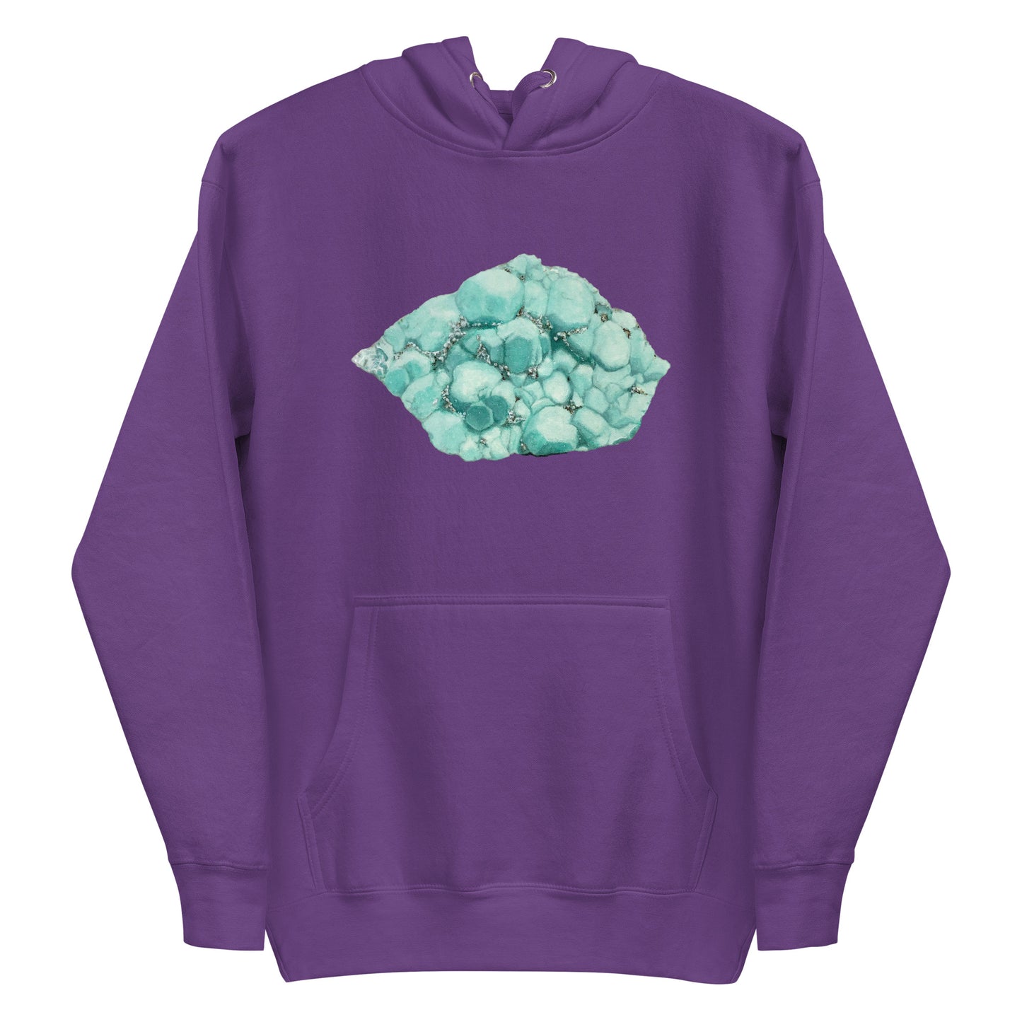 Deer Trail Fluorite Watercolor - Unisex Hoodie