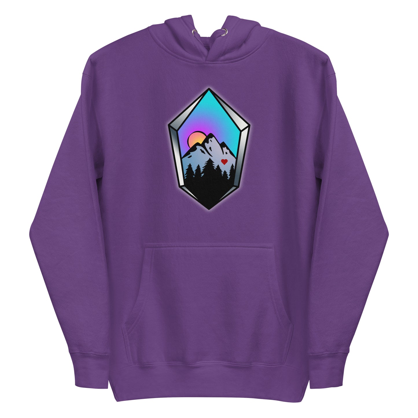 Crystal Mountain Unisex Hoodie