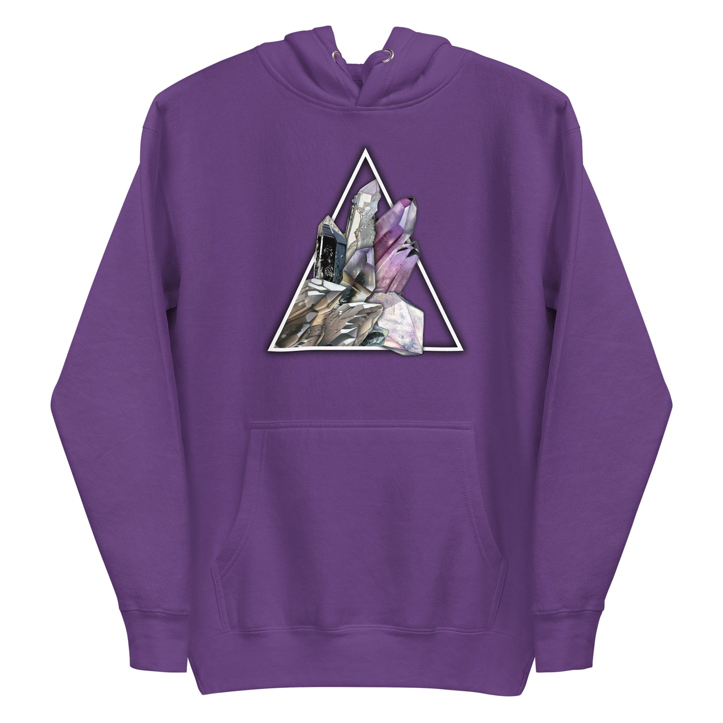 Quartz Collage Triangle - Unisex Hoodie