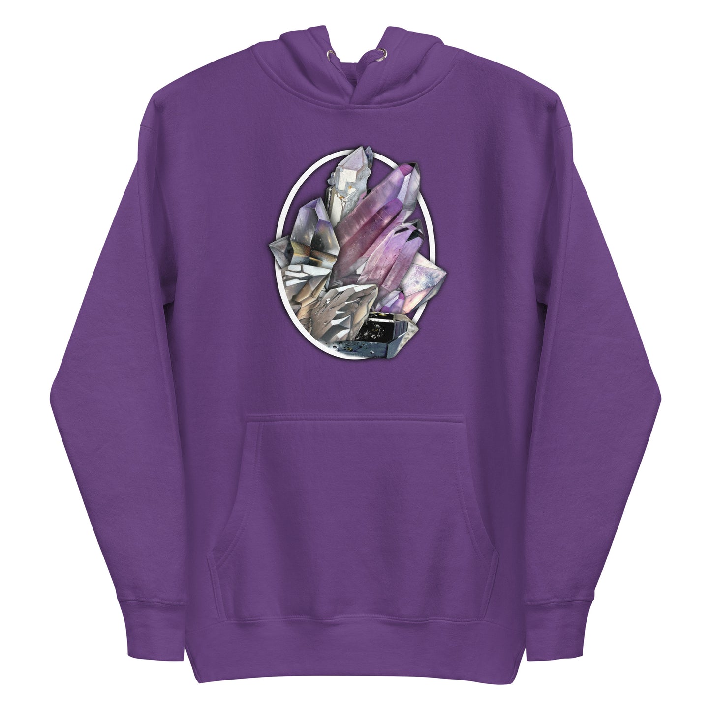 Quartz Collage Oval - Unisex Hoodie