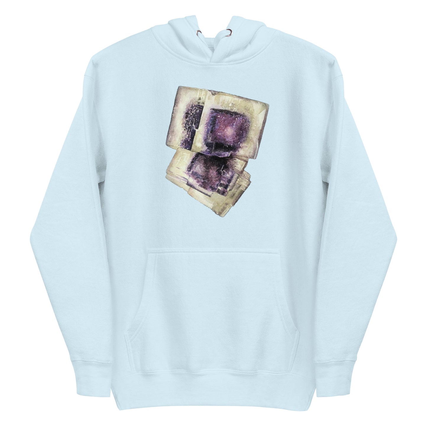 Auglaize Fluorite Watercolor - Unisex Hoodie