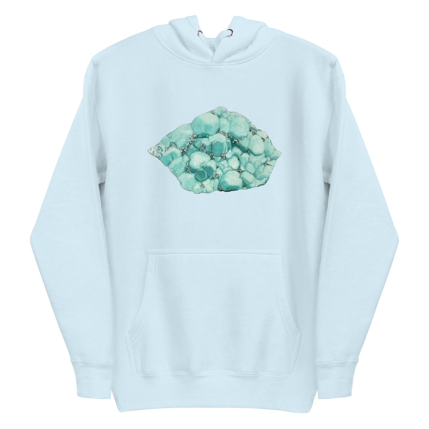Deer Trail Fluorite Watercolor - Unisex Hoodie