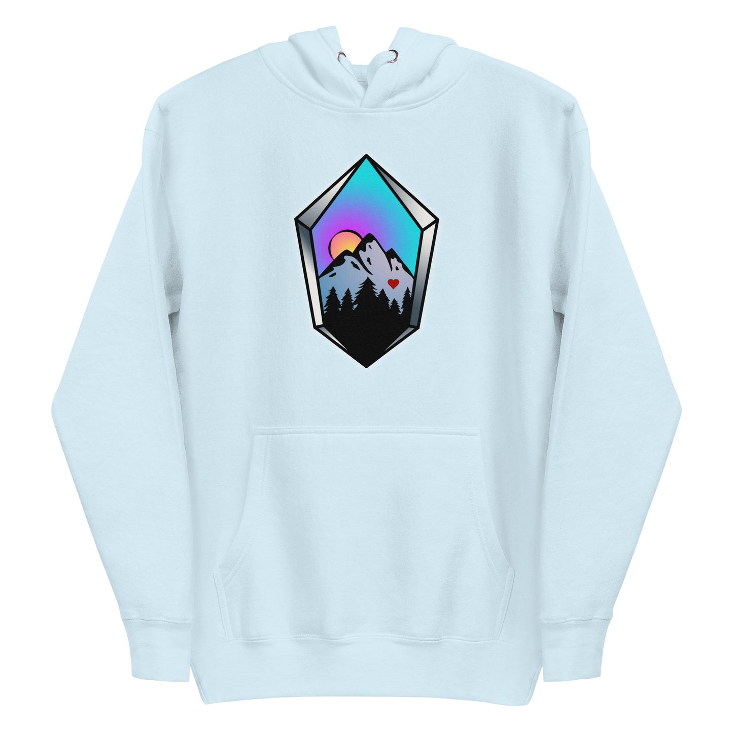Crystal Mountain Unisex Hoodie