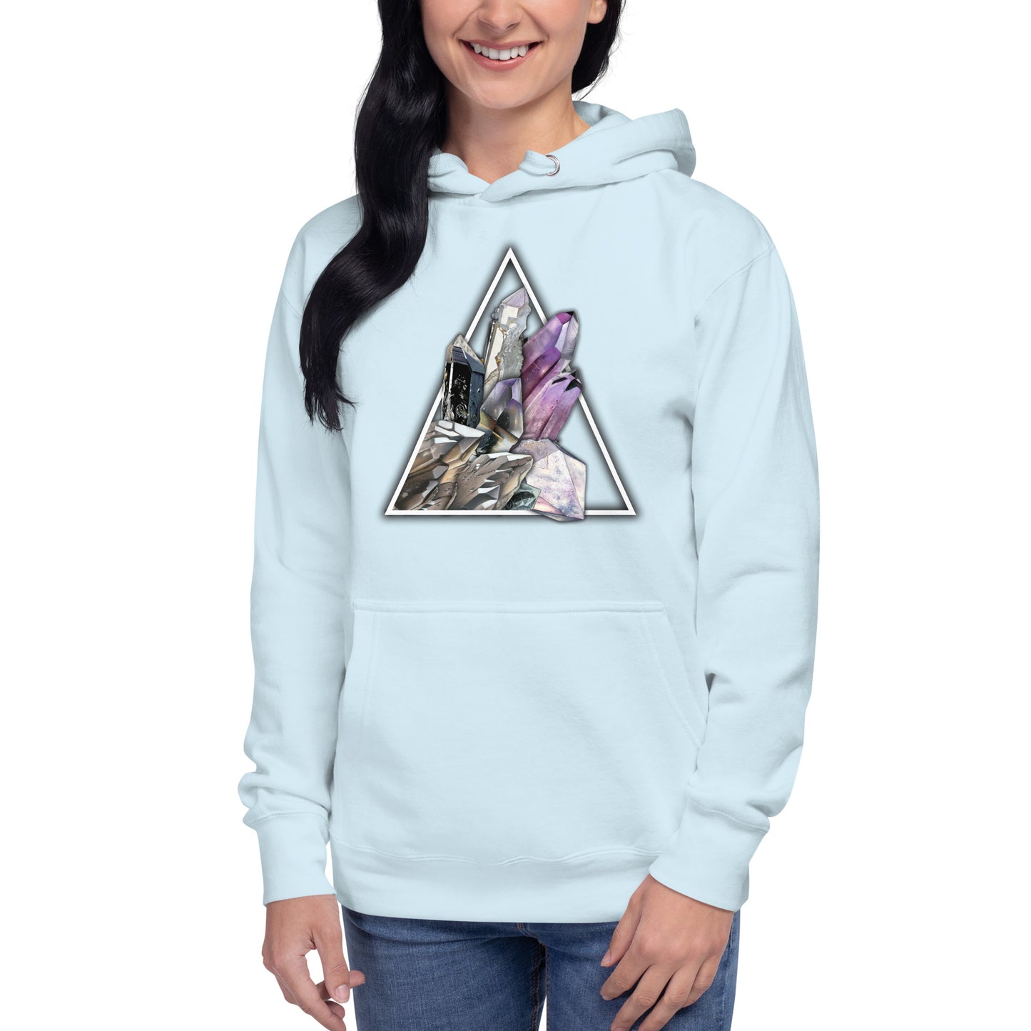 Quartz Collage Triangle - Unisex Hoodie