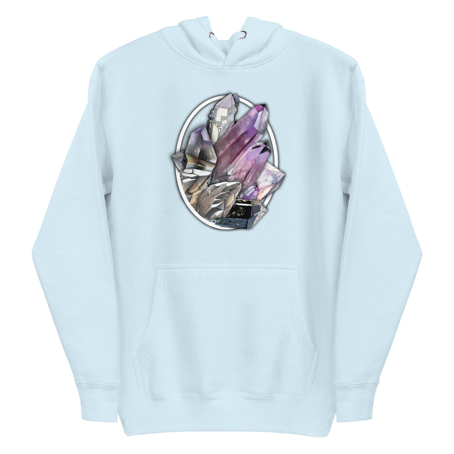 Quartz Collage Oval - Unisex Hoodie