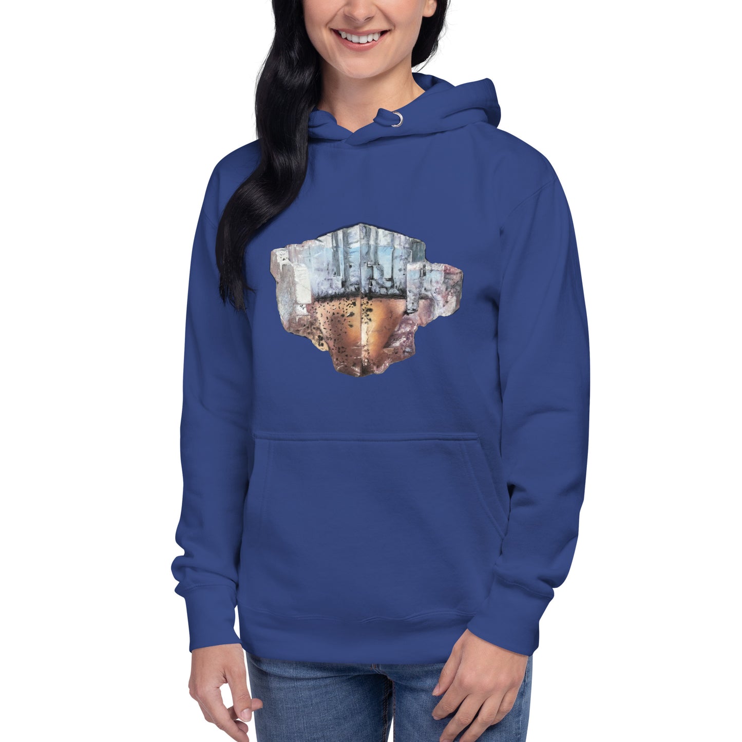 Minerva No.1 Fluorite Drawing - Unisex Hoodie
