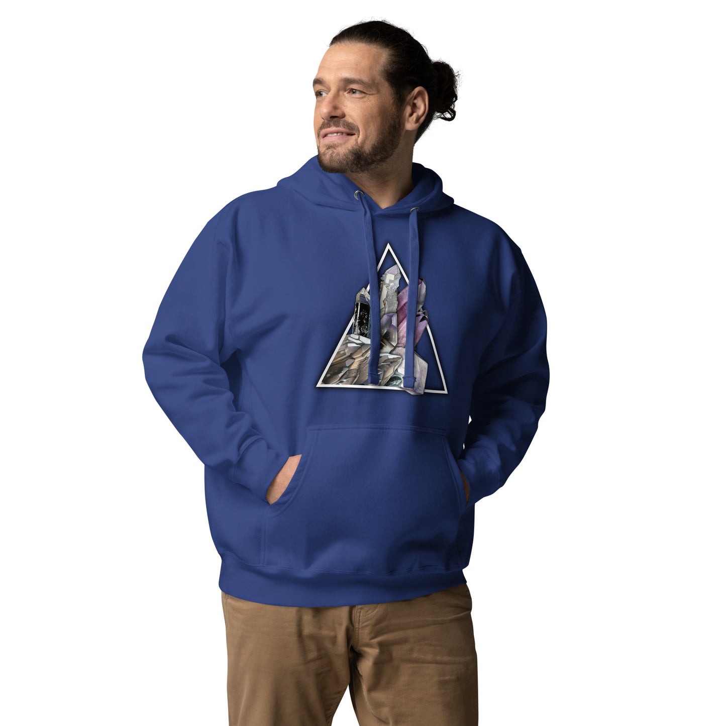 Quartz Collage Triangle - Unisex Hoodie